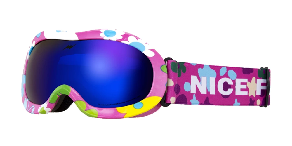 Matrix Louis C4 Prescription Ski And Snowboard Goggles For Kids - Dual Layer Anti Fog Lenses - Impact Resistance And UV Blocking Snow Glasses