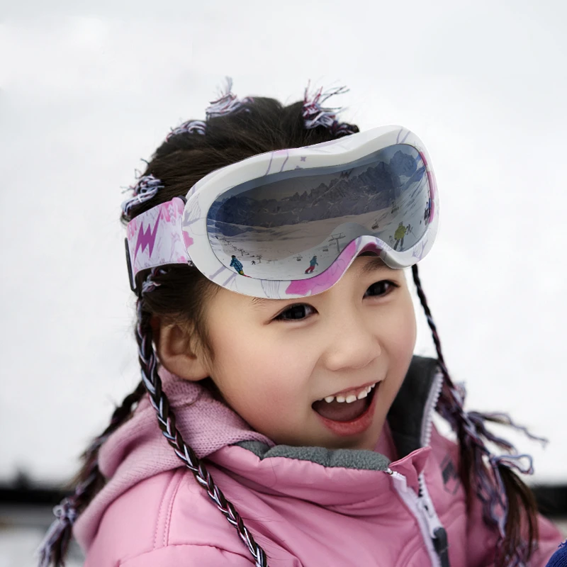 Matrix Louis C21 Prescription Ski And Snowboard Goggles For Kids - Dual Layer Anti Fog Lenses - Impact Resistance And UV Blocking Snow Glasses - Image 2