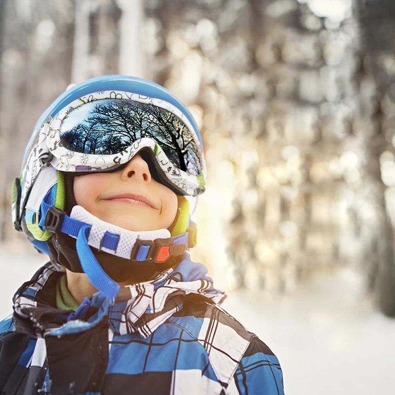 Matrix Louis C4 Prescription Ski And Snowboard Goggles For Kids - Dual Layer Anti Fog Lenses - Impact Resistance And UV Blocking Snow Glasses - Image 3