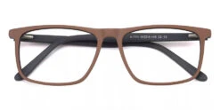Charleston Prescription Glasses - Hand Made Acetate - Brown