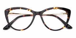 Aberdeen Cat Eye Prescription Glasses - Handmade Acetate - Tortoise