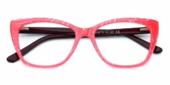 Everett Cat Eye Prescription Eyeglasses Red