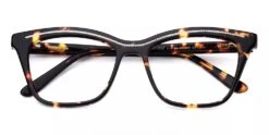 Roseville Cat Eye Prescription Glasses - Handmade Acetate - Tortoise