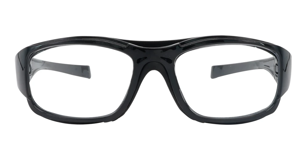 Alberta Black Prescription Sports Goggles - Interchangeable Temple Arms And Headband - Soccer, Basketball, Baseball - Image 8