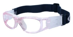Elias Purple Prescription Sports Goggles For Kids - Soft Gel Padding - Soccer, Football, Basketball, Baseball