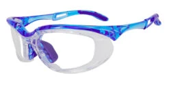 Fusion Toledo Prescription Safety Glasses Blue - ANSI Z87.1 Certified Stamped