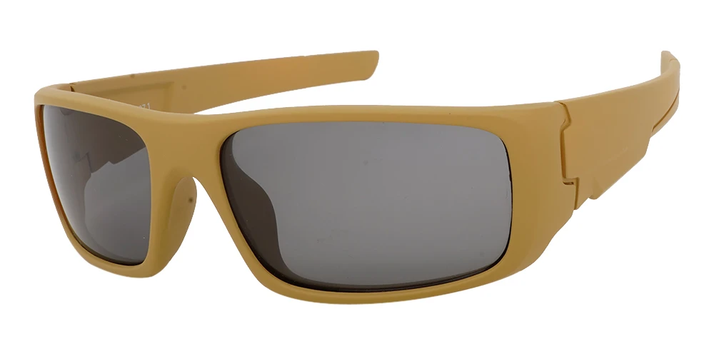 Fusion Amarillo Prescription Safety Glasses Almond -- ANSI Z87.1 Rated - Image 3