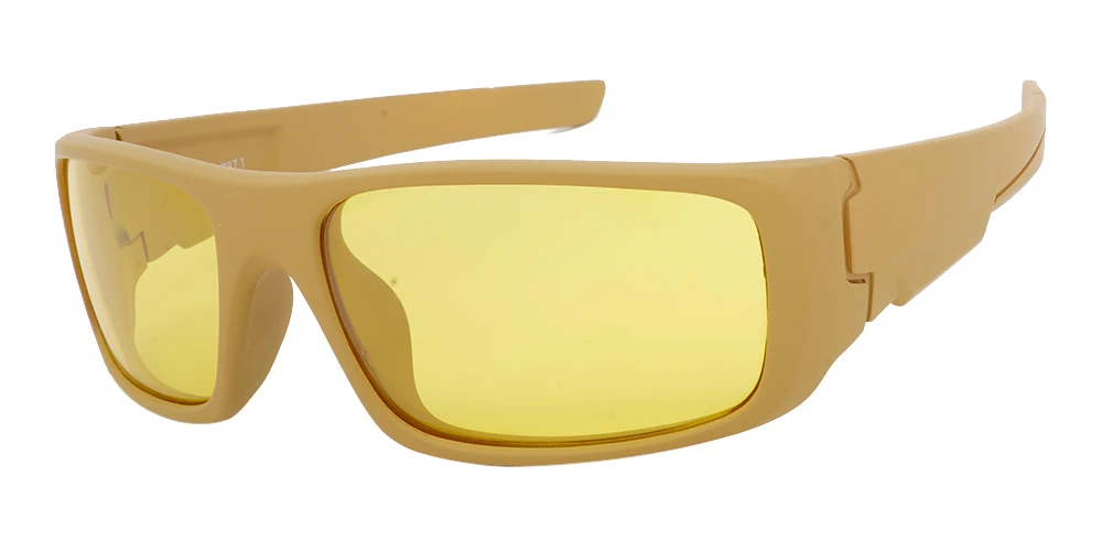 Fusion Amarillo Prescription Safety Glasses Almond -- ANSI Z87.1 Rated - Image 2