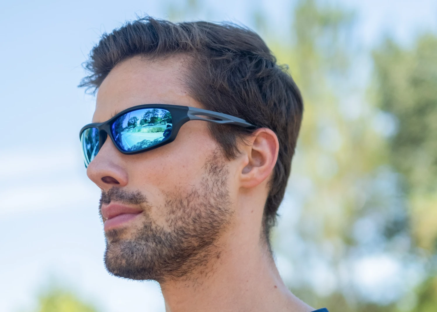 Matrix Glenwood Prescription Sports Sunglasses -- ANSI Z87.1 Certified -- Cycling, Tennis And Baseball - Image 2