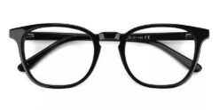 Knoxville Prescription Glasses - Handmade Acetate - Black
