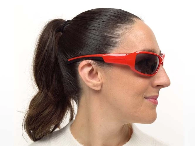 Tacoma Prescription Sports Sunglasses Red -- ANSI Z87.1 Certified - Image 4