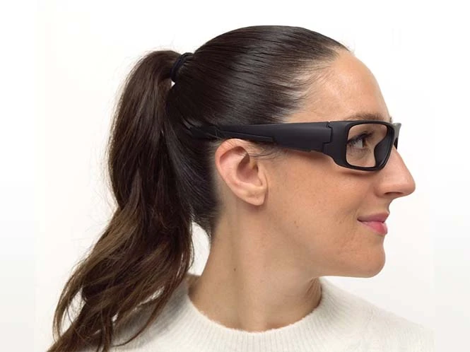 Fusion Amarillo Prescription Safety Glasses Black -- ANSI Z87.1 Rated - Image 2