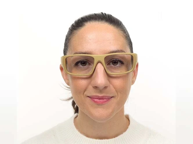 Fusion Amarillo Prescription Safety Glasses Almond -- ANSI Z87.1 Rated - Image 7