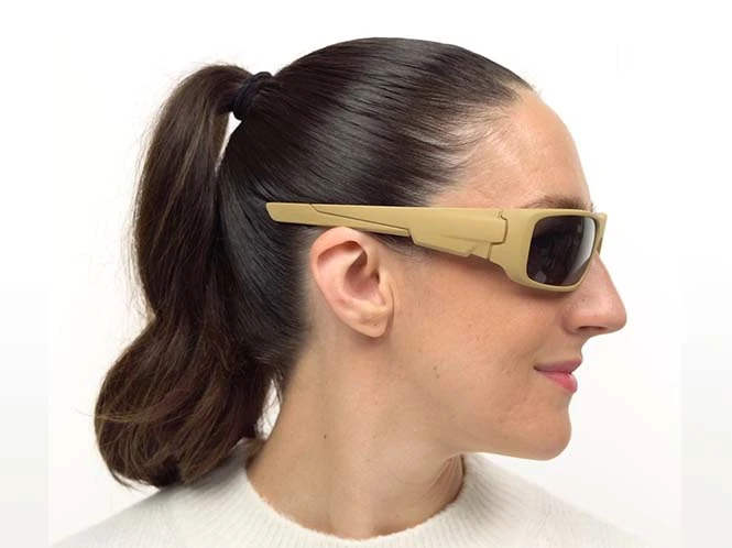 Fusion Amarillo Prescription Safety Glasses Almond -- ANSI Z87.1 Rated - Image 6