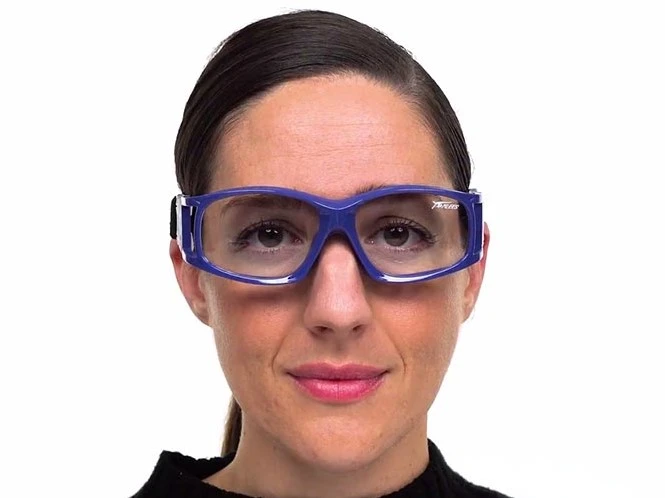 Berkley Rx Baseball Basketball Football Goggle Blue - Unisex Prescription Sports Glasses - Image 4