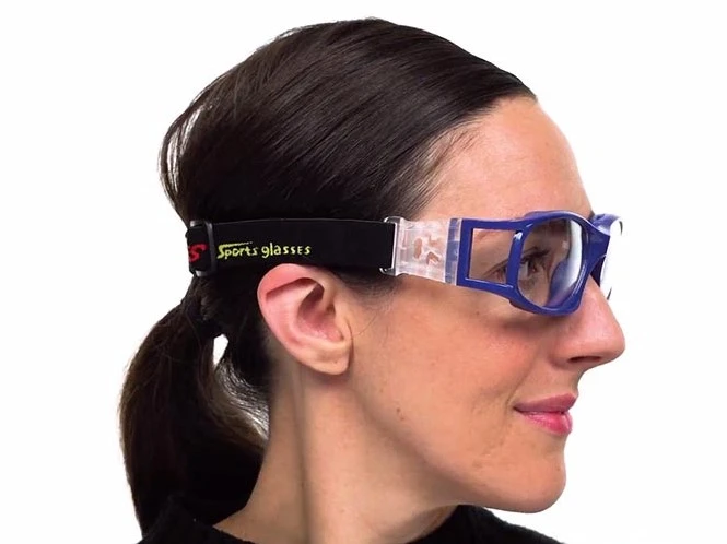 Berkley Rx Baseball Basketball Football Goggle Blue - Unisex Prescription Sports Glasses - Image 5