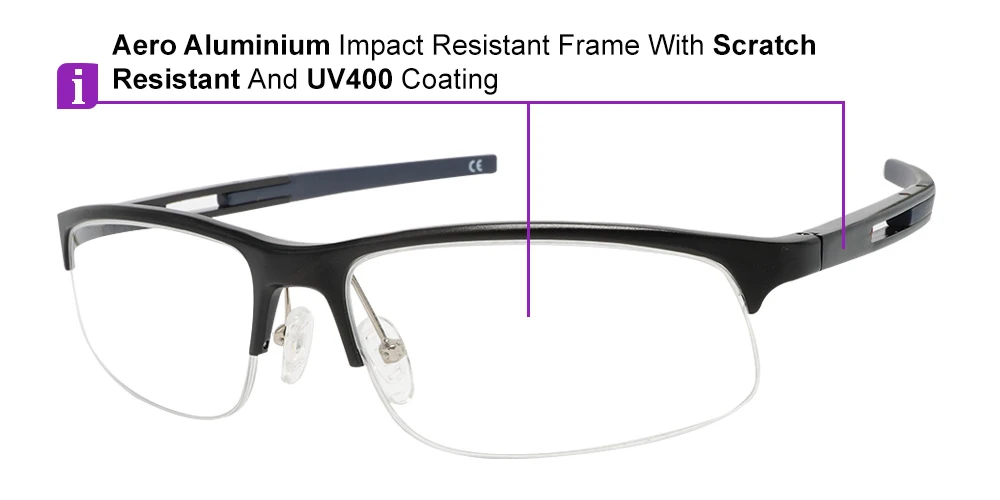 Fusion Prescription Safety & Sports Glasses C1 - Image 4
