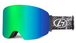 Matrix SilverStar Prescription Ski And Snowboard Goggles Green - Dual Layer Anti Fog Lenses - Impact Resistance And UV Blocking Lenses