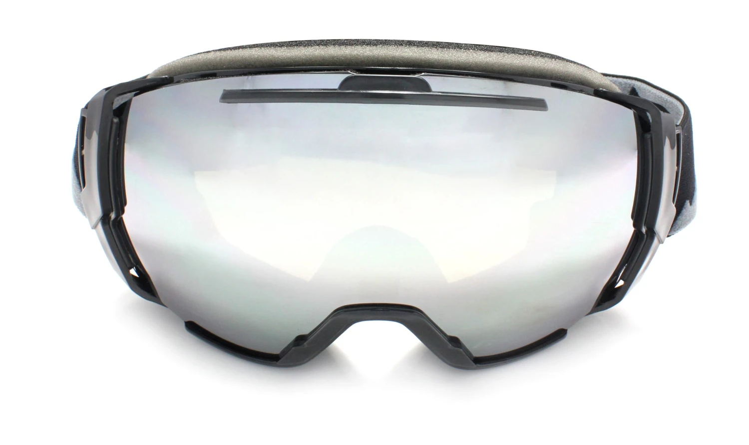 Fusion Keystone Prescription Ski And Snowboard Goggles Silver - Dual Layer Anti Fog Lenses - Impact Resistance And UV Blocking Lenses - Image 6