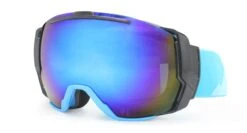 Fusion Keystone Prescription Ski And Snowboard Goggles Blue - Dual Layer Anti Fog Lenses - Impact Resistance And UV Blocking Lenses
