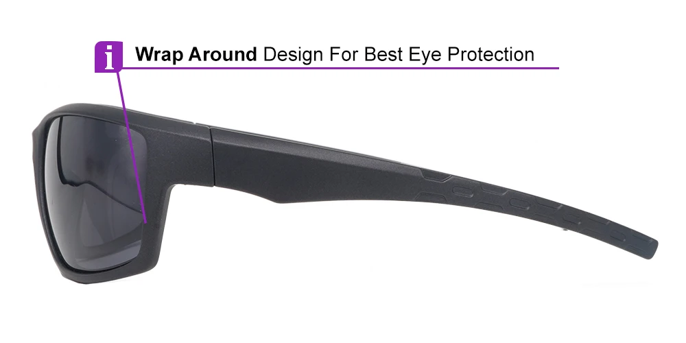 Matrix Hurricane Prescription Sports Sunglasses -- ANSI Z87.1 Certified -- Cycling, Jogging And Golfing - Image 6