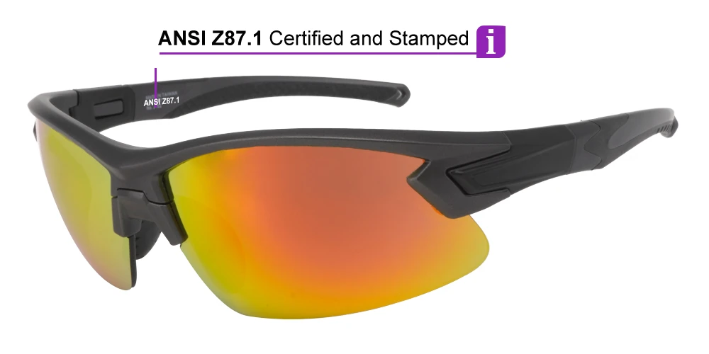 Matrix Marina Prescription Safety Sports Sunglasses - Unisex Rx Sports Discount Sunglasses, Running, Ski And Snowboard, Motorcycle - Image 3