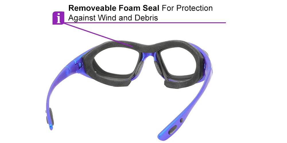 Matrix Mountaineer Prescription Safety Sports Glasses -- ANSI And CSA Certified -- Soft Foam Seal -- Interchangeable Headband - Image 8