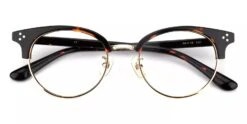 Clinton Acetate Eyeglasses Black Demi