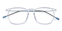 Norwalk Prescription Eyeglasses Blue Clear