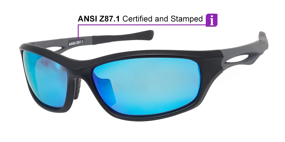 Matrix Glenwood Prescription Sports Sunglasses -- ANSI Z87.1 Certified -- Cycling, Tennis And Baseball - Image 4