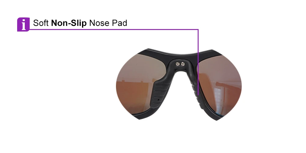 Matrix Glenwood Prescription Sports Sunglasses -- ANSI Z87.1 Certified -- Cycling, Tennis And Baseball - Image 8