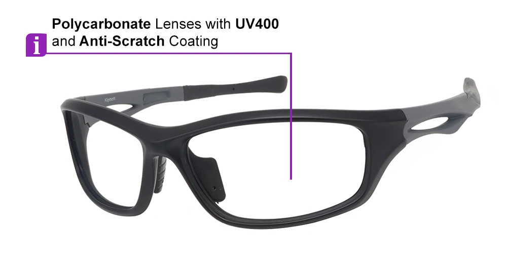 Matrix Glenwood Prescription Safety Glasses -- ANSI Z87.1 Certified -- Spring Hinge - Image 7