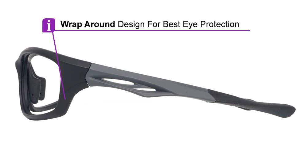 Matrix Glenwood Prescription Safety Glasses -- ANSI Z87.1 Certified -- Spring Hinge - Image 6