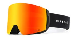 Matrix Cypress Prescription Ski And Snowboard Goggles Red - Dual Layer Anti Fog Lenses - Impact Resistance And UV Blocking Snow Glasses