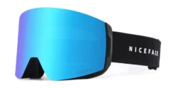 Matrix Cypress Prescription Ski And Snowboard Goggles Blue - Dual Layer Anti Fog Lenses - Impact Resistance And UV Blocking Snow Glasses