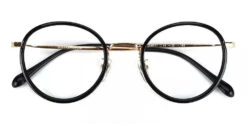 Lamont Prescription Glasses - Handmade Acetate - Black